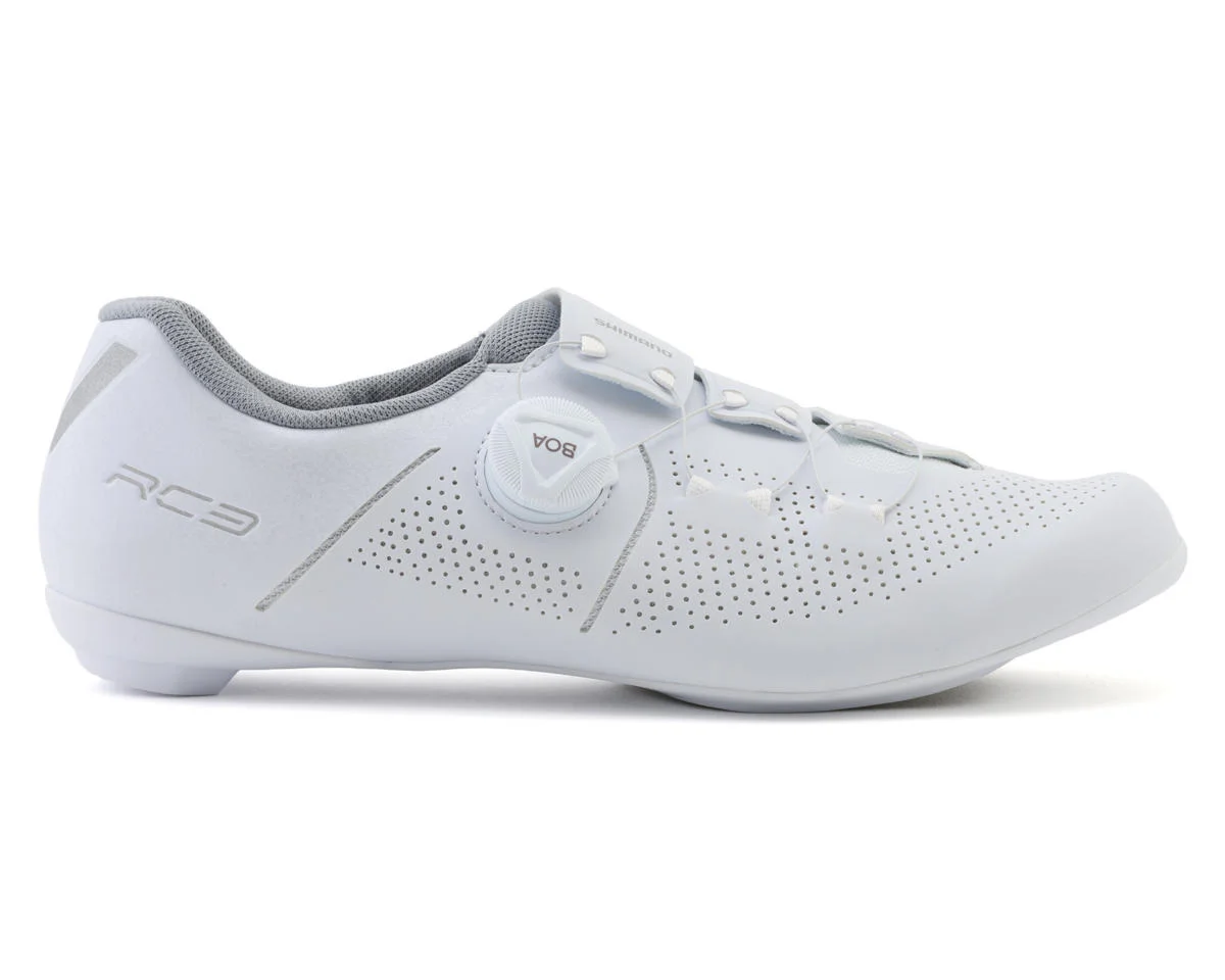 Shimano Women's RC3 Road Bike Shoes (White) (38) (SH-RC302W)